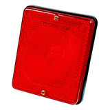 Faro Trasero Rectangular Universal Rojo Baiml Ba-1400 Ru