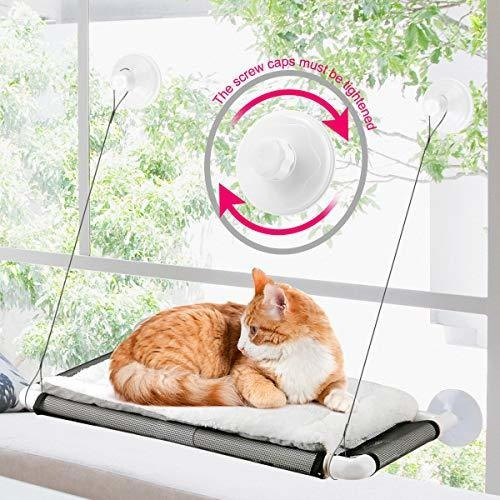 Zalalova Percha Para Ventana Para Gatos, Hamaca Para Gatos, 