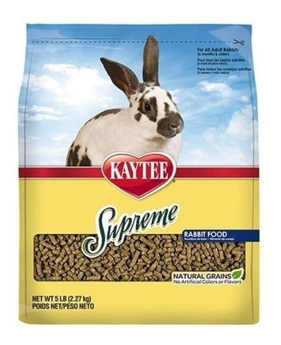 Alimento Natural Para Conejo Kaytee Supreme 2.27 Kg.