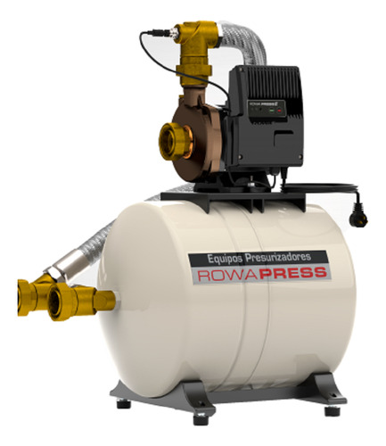 Bomba Rowa Presurizadora Maxflow 327 Con Tanque 60 Llts