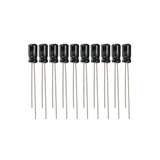 Pack 10x Capacitor Electrolitico 10uf 16v Arduino Nubbeo