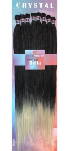 Cabelo Orgânico Liso Human Hair 70 Cm 260g Tela+brinde