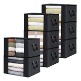 8 Pcs Organizador Ropa Cajas Almacenamiento Gran Capacidad