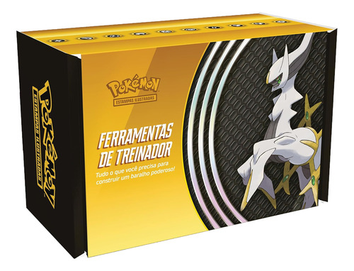 Box Ferramentas Treinador Pokémon 122 Arceus 33015 Copag