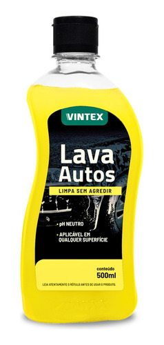 Lava Autos Shampoo Automotivo Neutro 500ml Vintex Vonixx