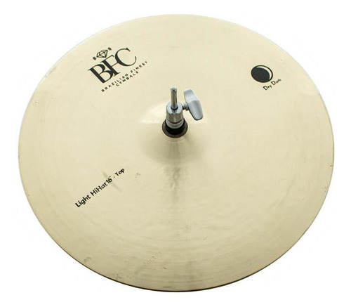 Chimbal Bfc Brazilian Finest Cymbals Dry Dark Light Hihat 16