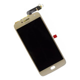 Tela Display Touch Para Moto G5 Plus Dourado + Campainha