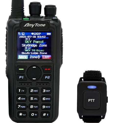 Anytone At-d878uvii Plus - Banda Analógica Dupla/dmr - Blueto