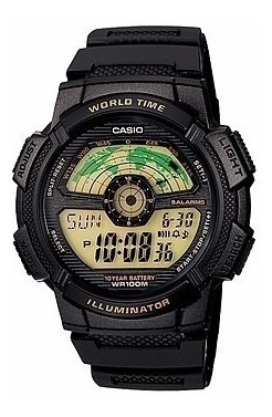 Reloj Casio Ae-1100w-1b Hombre Illuminator