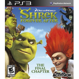Juego Original Físico Ps3 Shrek Forever After