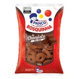 Biscoito Rosquinha Chocolate Panco Pacote 500g Bolacha