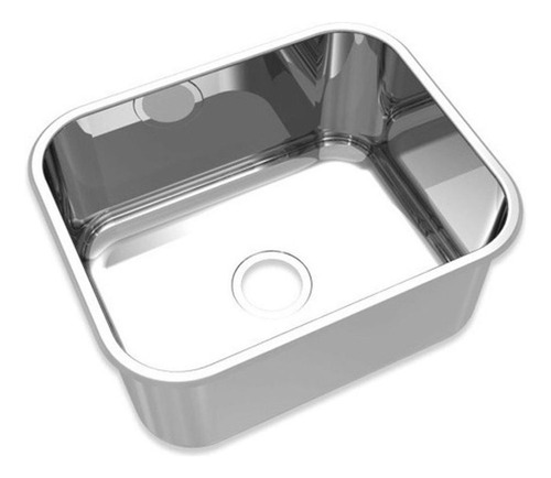 Cuba Simples Cs-50 Inox 50x40x20x0,8mm Luxo Docol Inox 304