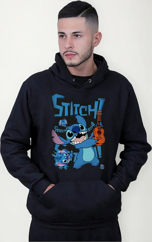 Sudadera Con Capucha De Moda Casual Sudadera Stitch Animado