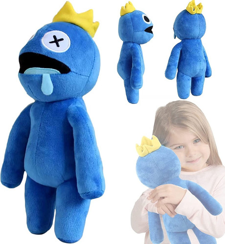 Peluche Blue Roblox Rainbow Friends Doll Juguete 30 Cm Nuevo