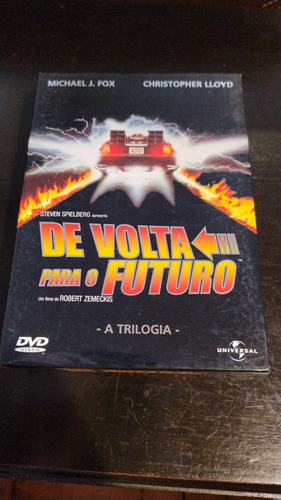 Box Dvd Trilogia De Volta Para O Futuro 