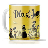 Taza Personalizada Mágica Fotos O Video Qr Día De Muertos