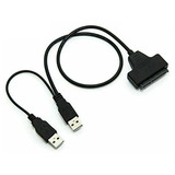 Conector Adaptador De Cable En Y Sata A Usb 2.0 Para Disco D