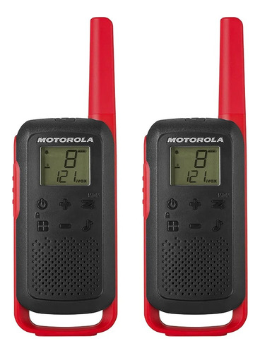 Motorola Talkabout T210br - 2 - Vermelho - 100v/240v