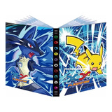 Pikachu E Lucario Álbum Grande Pokémon - Pasta Porta Cartas 