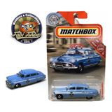 Matchbox 2019 - 51 Hudson Hornet Policia Azul