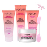 Kit Skincare Rosa Mosqueta Presente Spa Day Completo Porán