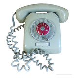 Telefono Antiguo De Mesa Original Decorativo Vintage