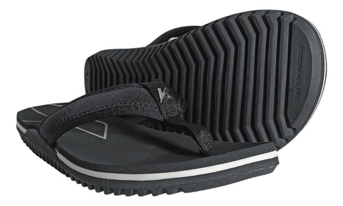 Chinelo Kenner Nk6 Pro L7  Preto Branco