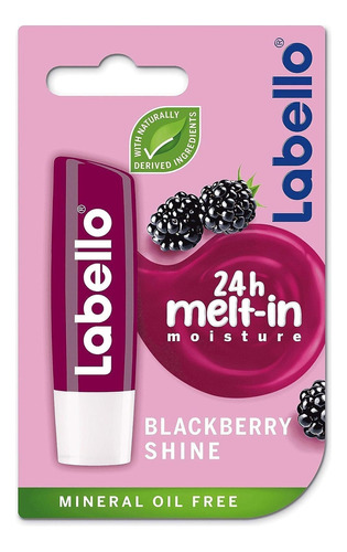 Labello Blackberry Shine - Blsamo Labial (0.17oz)