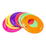 Frisbee Frisby Frisbi Plato Volador Juguete Fluo Pack X6