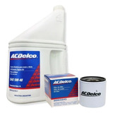 Filtro Aceite + Aceite 5w40 Acdelco Onix Prisma Joy Plus