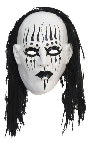Mascara De Joey Jordison De Slipknot Látex Halloween Color Blanco