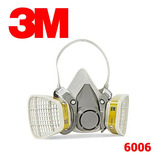 Kit Respirador Media Cara Mod. 6200 Y Par De Filtros 6006 3m