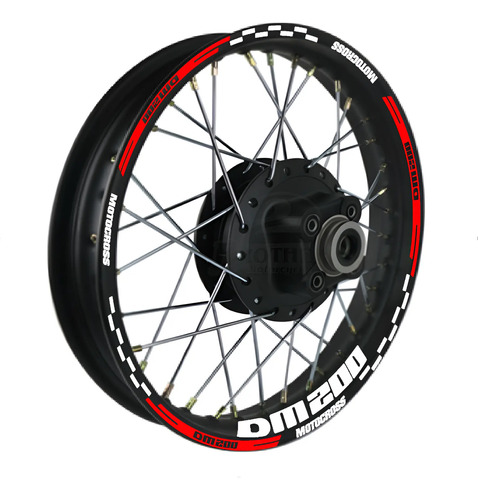 Kit Stickers Calcomanias Rin Italika 21 Y 18 Dm 200 Sport | Meses sin interés