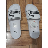 Ojotas Puma Blancas Talle 44/45 Envío Gratis A Capital Feder