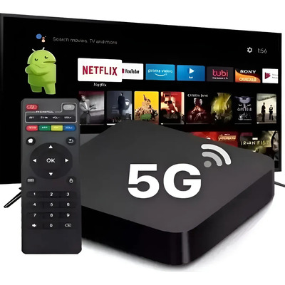 Convertidor Smart Tv Box Streaming Android Control Remoto | Envío gratis