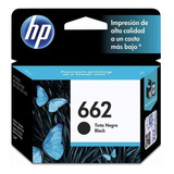 Cartucho De Tinta Hp 662 Negro Original 