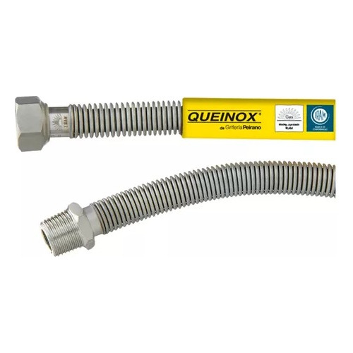 Flexible Para Gas Peirano Queinox Extensible 1/2 X 40-80cm