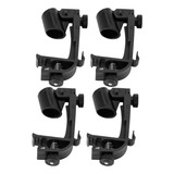 4x Anti Shake Ajustable Clip Montaje En Tambor Clamp Holder