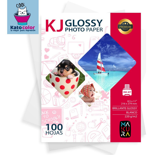 1000 Hojas Papel Fotográfico Glossy Adhesivo 4x6 115grs Yoyo