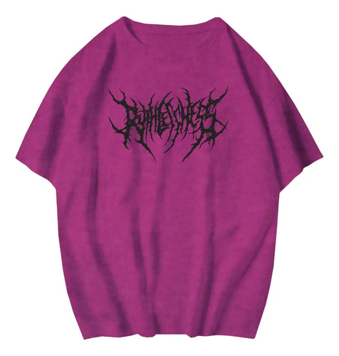 Camiseta Skatista Old School Personalizada Brave Oversized