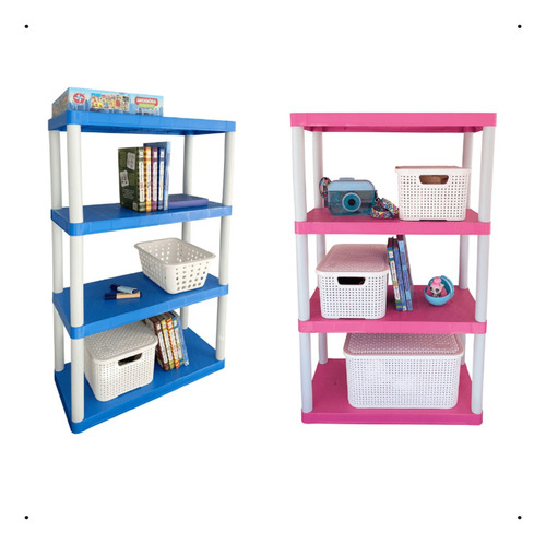 Super Estante Modular Não Precisa Furar Menino Menina Oferta