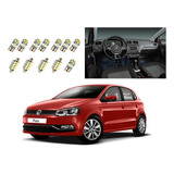 Kit Led Interiores Para Vw Polo Hghline Tsi Gti 2014 - 2022