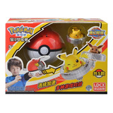 Pokémon Pokebola Figura Pop Lanzador Original
