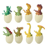 8 Piezas De Huevos De Dinosaurio Para Regalos Navideños Adec