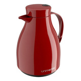 Garrafa Térmica Com Gatilho Unitermi Paris 500 Ml Vermelha Cor Vermelho