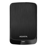 Disco Duro Externo 4tb Adata Hv320 Usb 3.2 Slim Negro Ahv320-4tu31-cbk