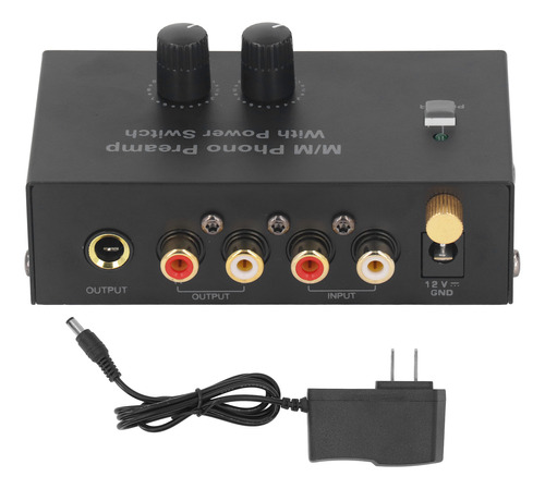 Preamplificador Giratorio Phono, Reproductor De Discos, Prea