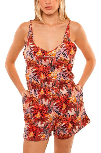 Mono Vestido Converse Lifestyle Mujer Plant Full Print Cli