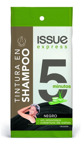 Issue Shampoo Color Express Negro   