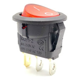 Switch Interruptor Basculante Redondo Kcd1-2 X 10 Unidades